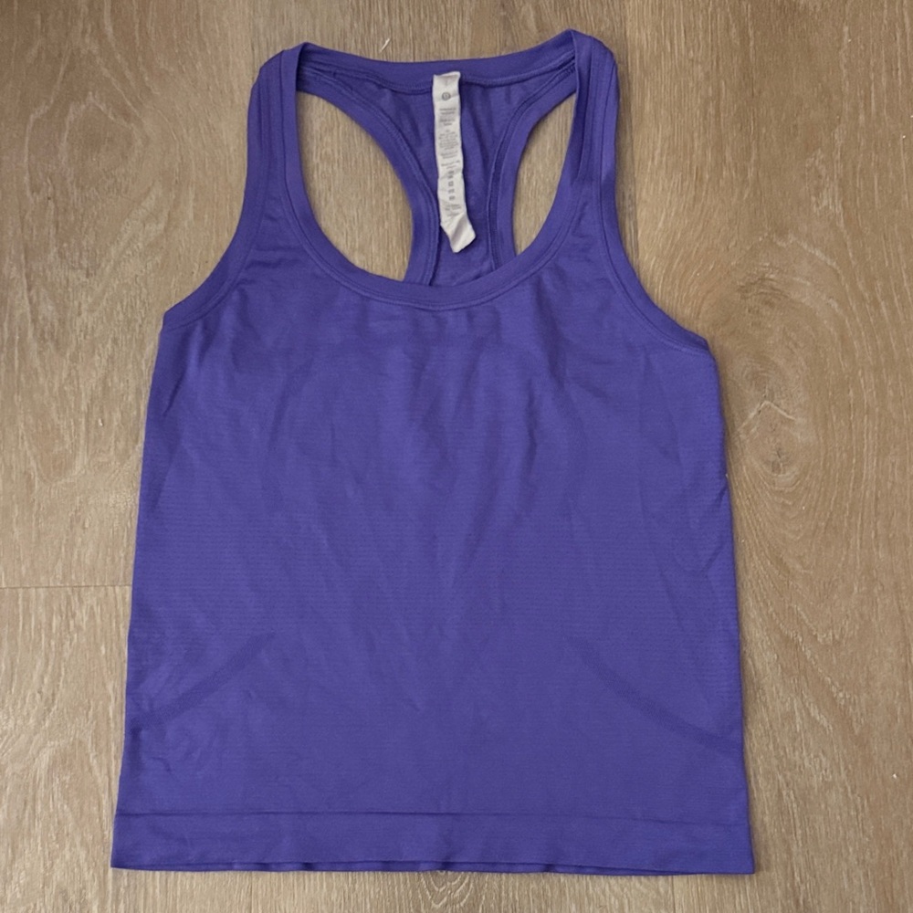 Lululemon Athletica Vibrant Purple Tank Top